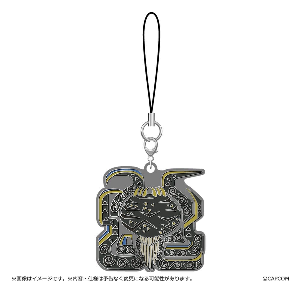 Monster Hunter Wilds Metall-Schlüsselanhänger Monster icon Vol. 2 Blind Box Sortiment (10) Image 6