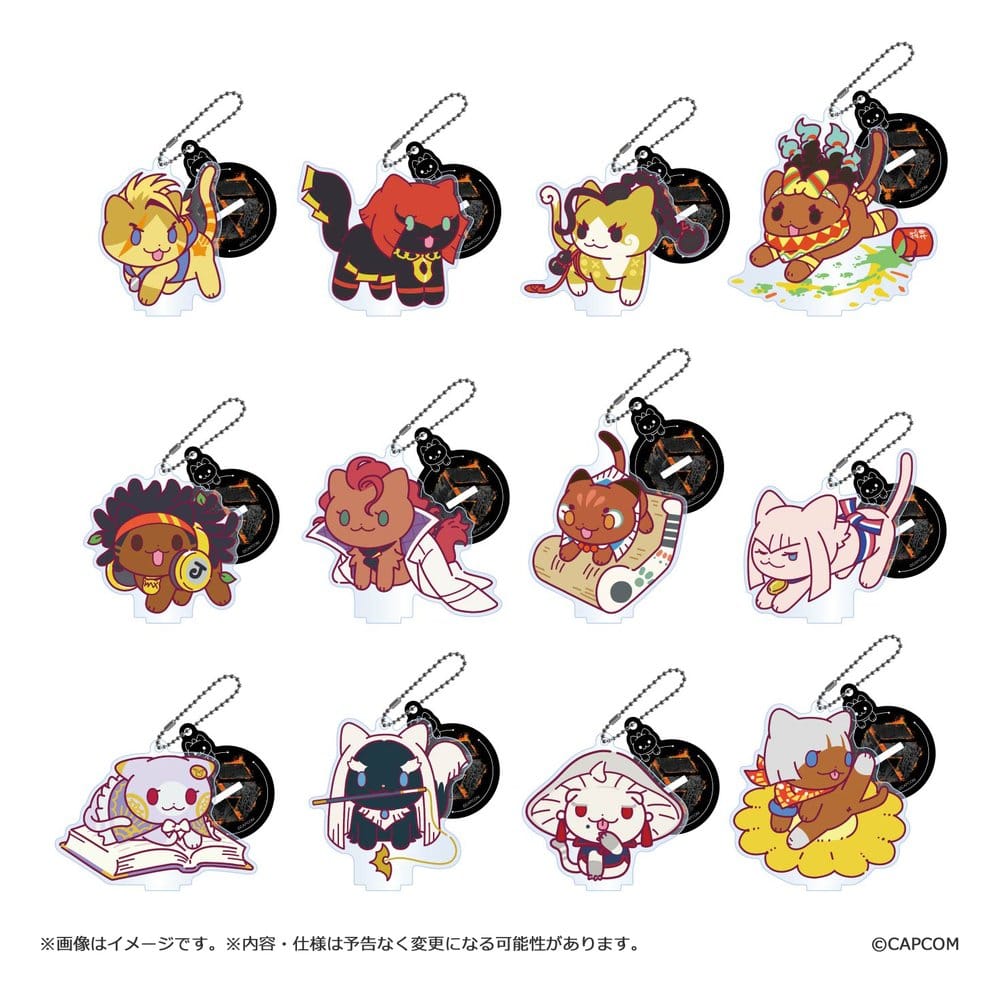 Street Fighter 6 Acryl-Schlüsselanhänger NECO! Blind Box Sortiment (12) Image 1