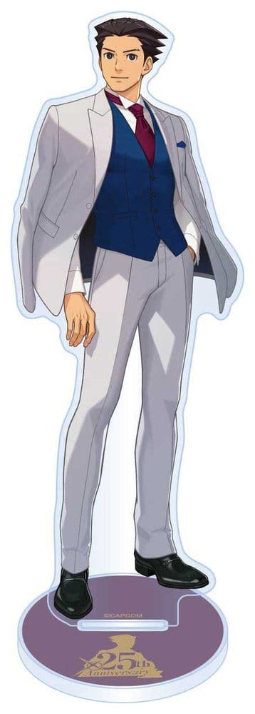 Ace Attorney 25th Anniversary Acryl Stand Main Visual Phoenix Wright 13–15 cm Image