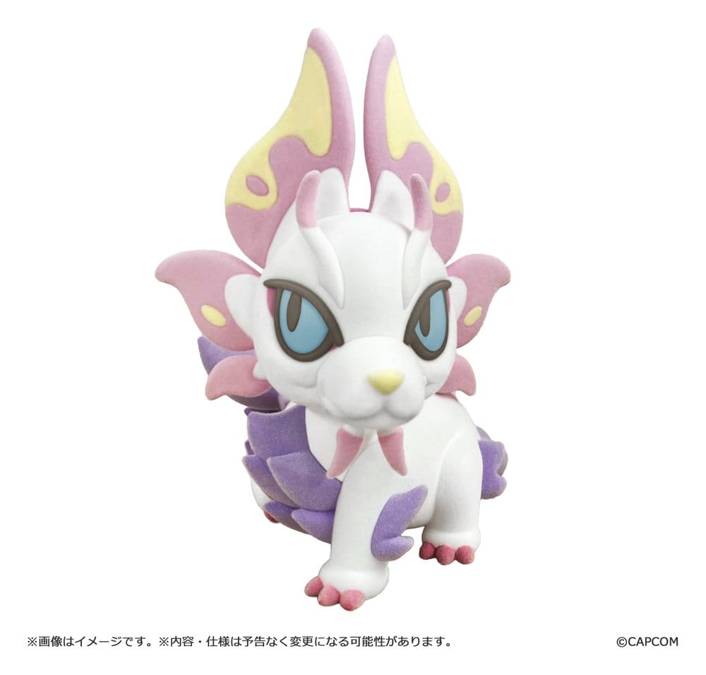 Monster Hunter Chibi Style Flocked Figur Mizutsune 12 cm Image 1