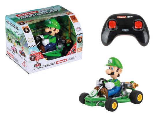 Super Mario Kart RC Ferngesteuertes Auto 1/18 2,4GHz Pipe Kart Luigi Image 2