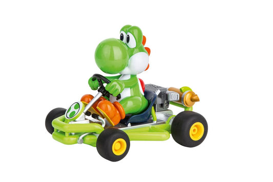 Super Mario Kart RC Ferngesteuertes Auto 1/18 2,4GHz Pipe Kart Yoshi Image 1