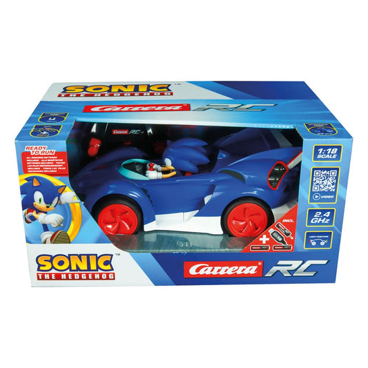 Sonic the Hedgehog Cart RC Ferngesteuertes Auto 1/18 2,4GHz Sonic Performance Image 2