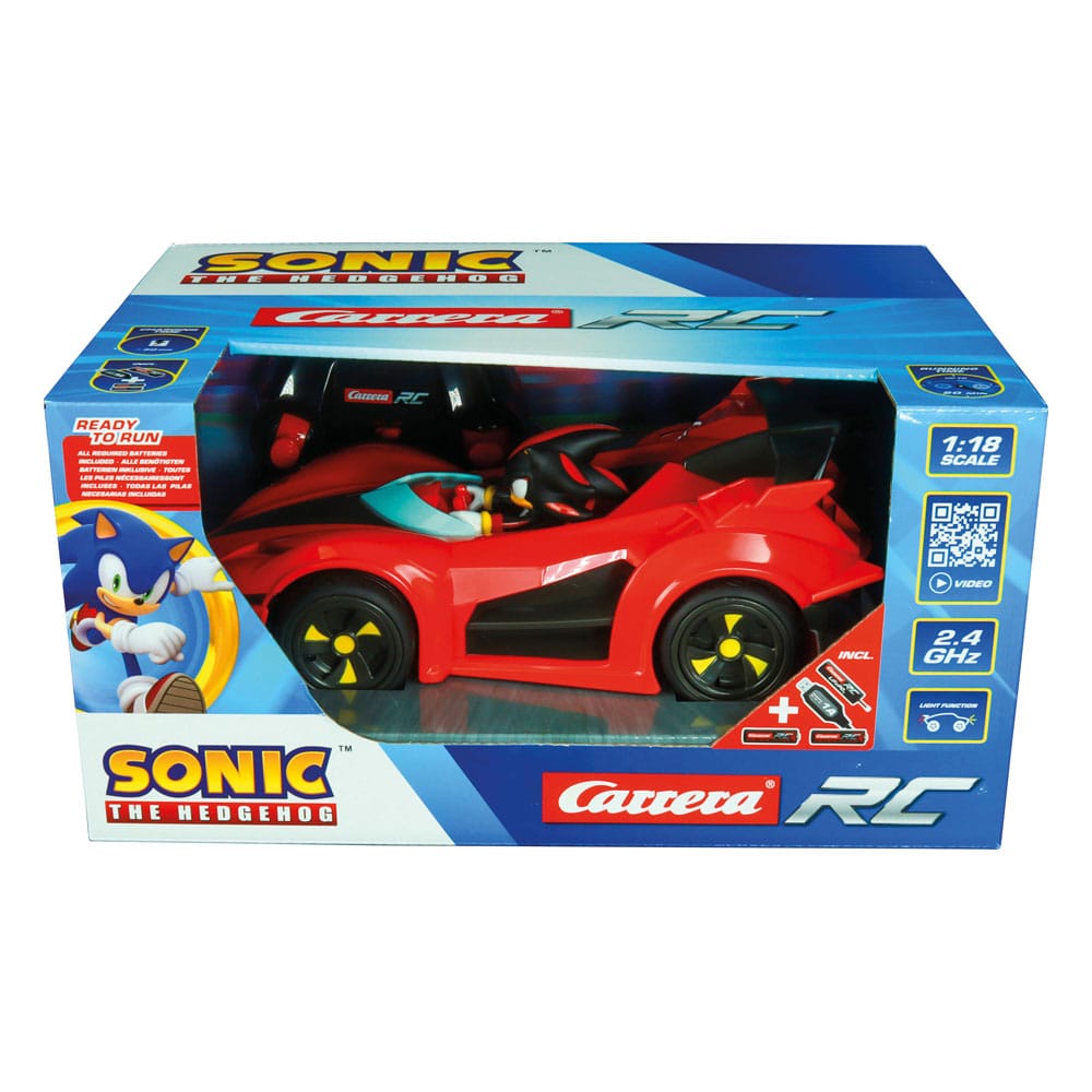 Sonic the Hedgehog Cart RC Ferngesteuertes Auto 1/18 2,4GHz Shadow Performance Image 3