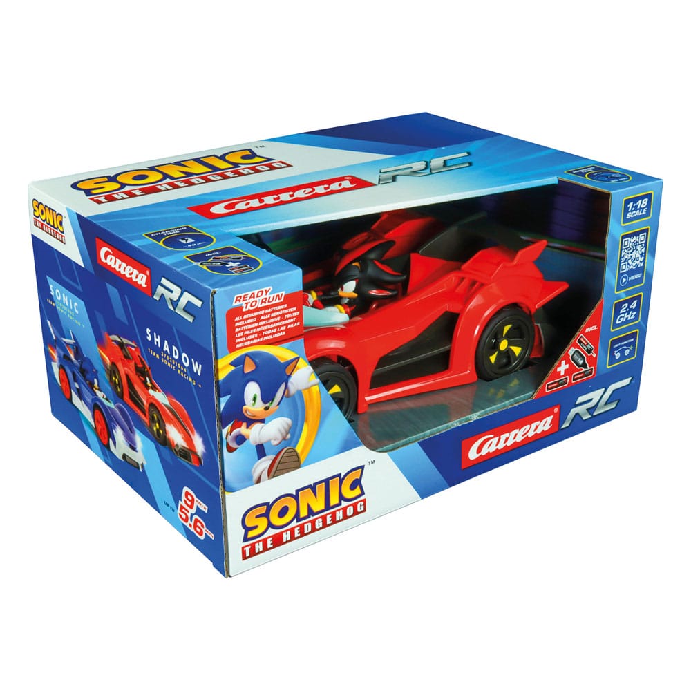 Sonic the Hedgehog Cart RC Ferngesteuertes Auto 1/18 2,4GHz Shadow Performance Image 5