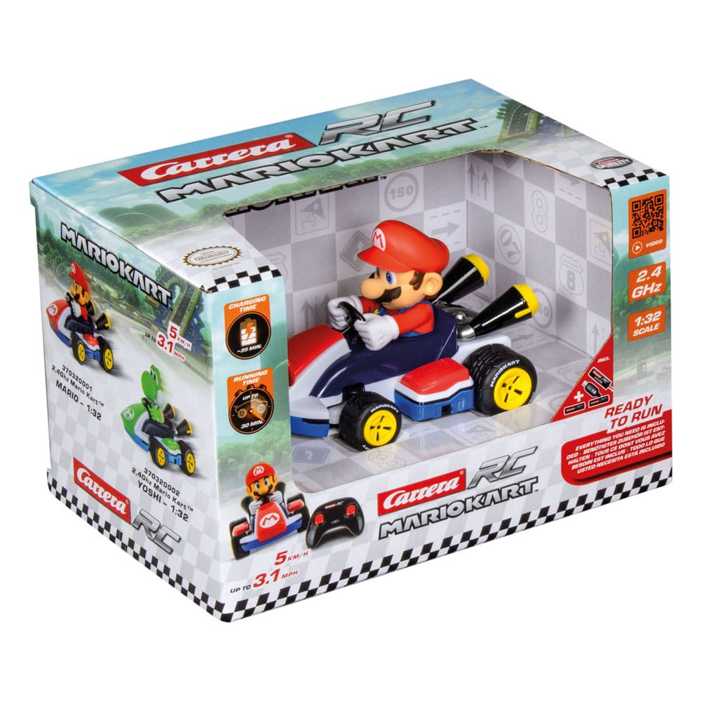 Super Mario Kart RC Ferngesteuertes Race Kart 1/32 2,4GHz Mario Image 13