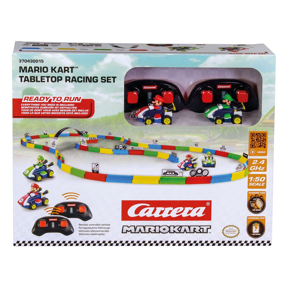 Super Mario Kart RC Ferngesteuertes Auto 1/43 2,4GHz Tabletop Racing Set Mario Image 11