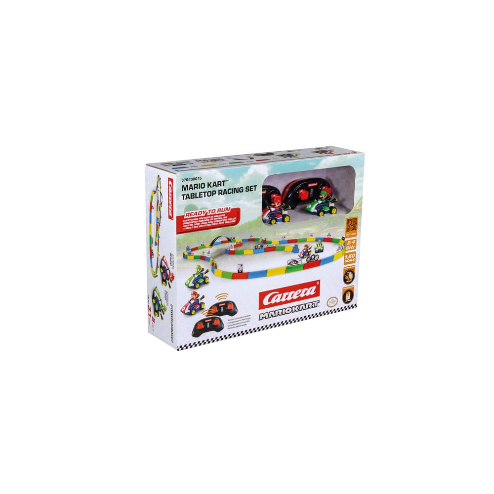 Super Mario Kart RC Ferngesteuertes Auto 1/43 2,4GHz Tabletop Racing Set Mario Image 12