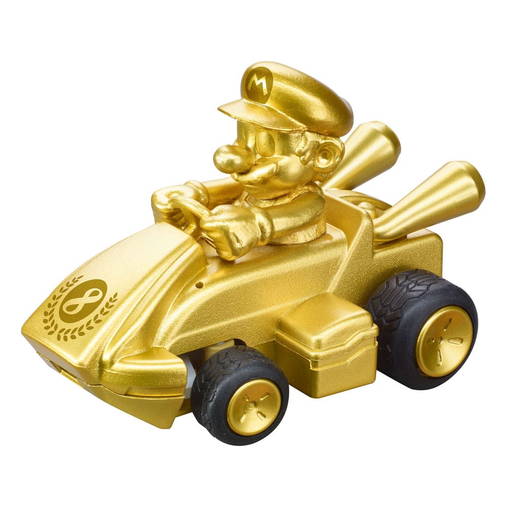 Super Mario Kart RC Ferngesteuertes Auto 1/50 2,4GHz Mini Mario Gold Image 1