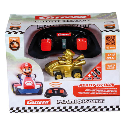 Super Mario Kart RC Ferngesteuertes Auto 1/50 2,4GHz Mini Mario Gold Image 10