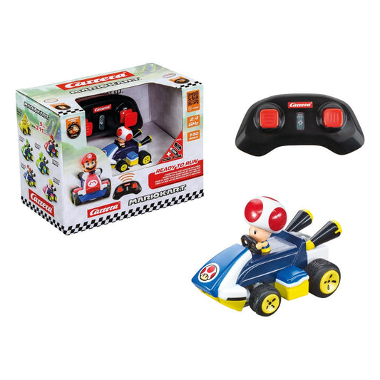 Super Mario Kart RC Ferngesteuertes Auto 1/50 2,4GHz Mini Toad Image 2