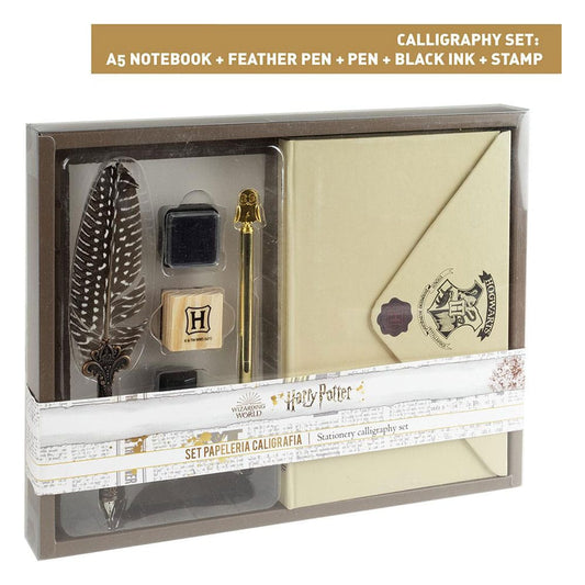 Harry Potter Schreibset 4-teilig Kalligraphie Image