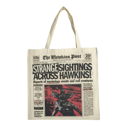 Stranger Things Tragetasche Newspaper Image 2