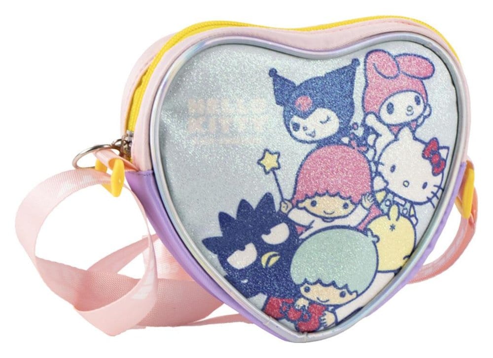 Sanrio Umhängetasche Hello Kitty Heart 14 x 15 x 4 cm Image 1