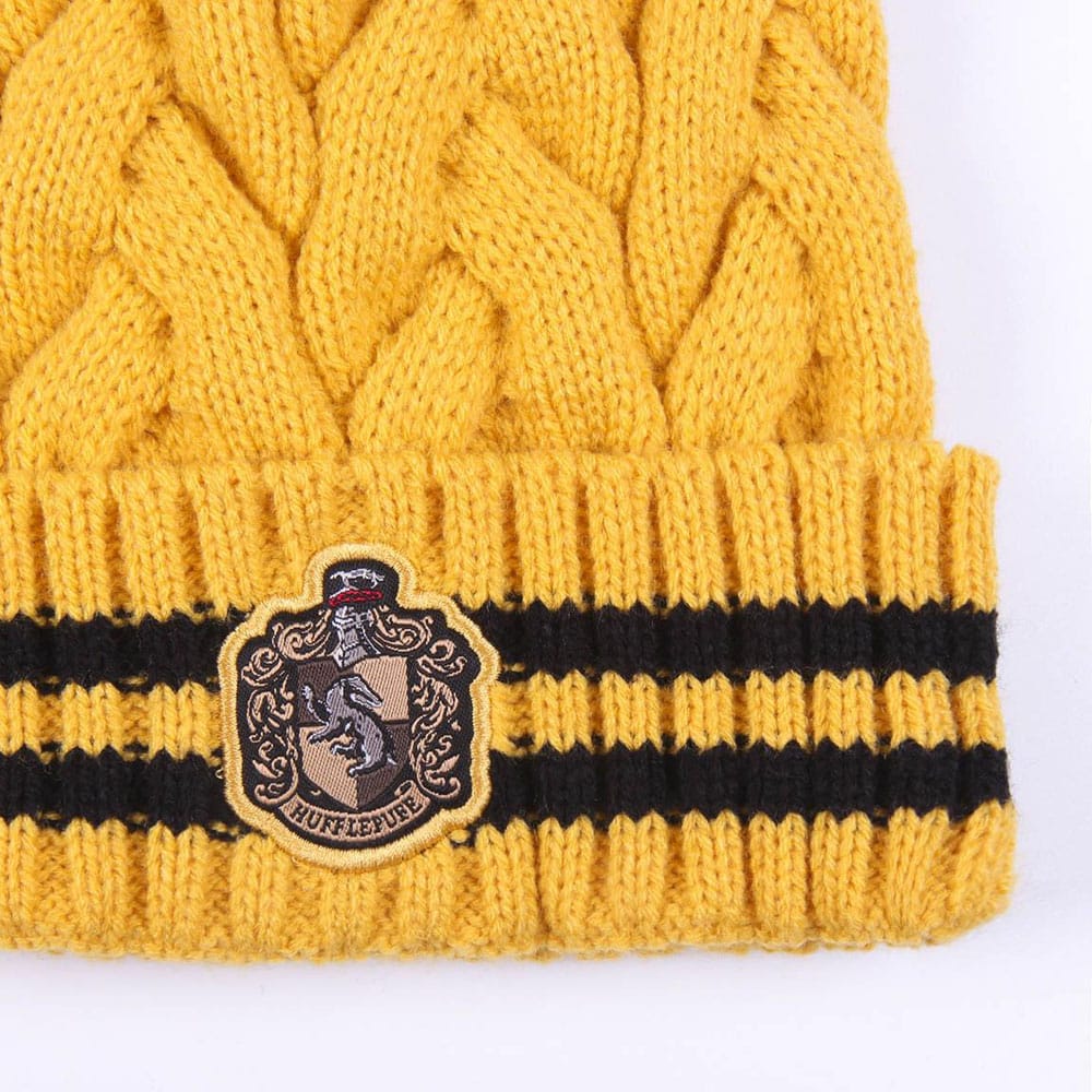 Harry Potter Beanie Pompon Hufflepuff Image 3