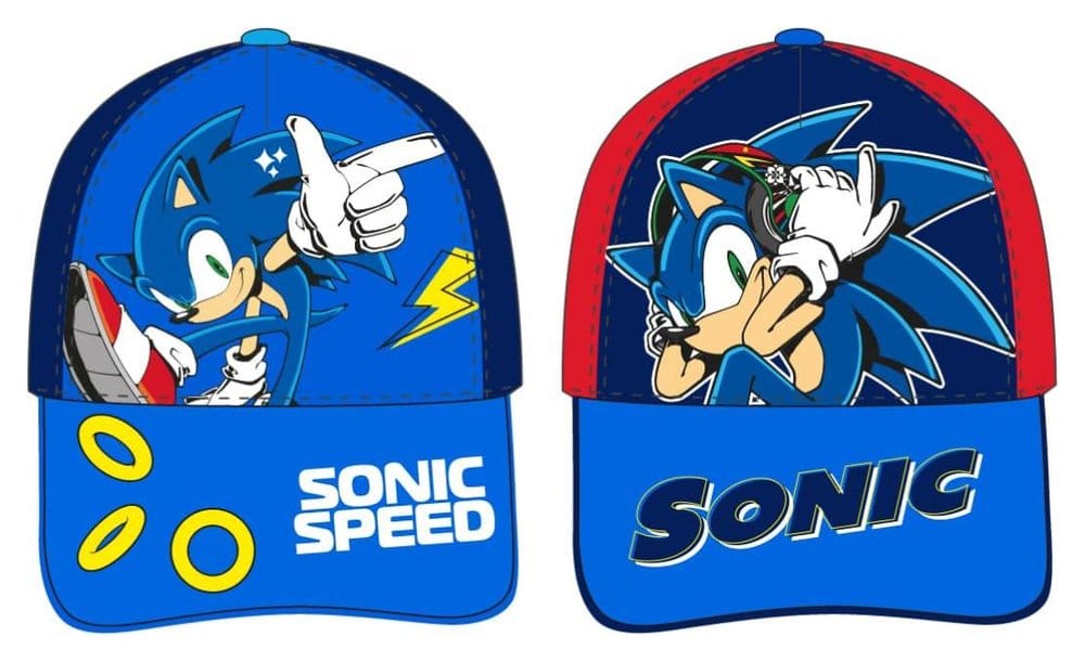 Sonic The Hedgehog Baseball Cap A Sortiment (12) Image