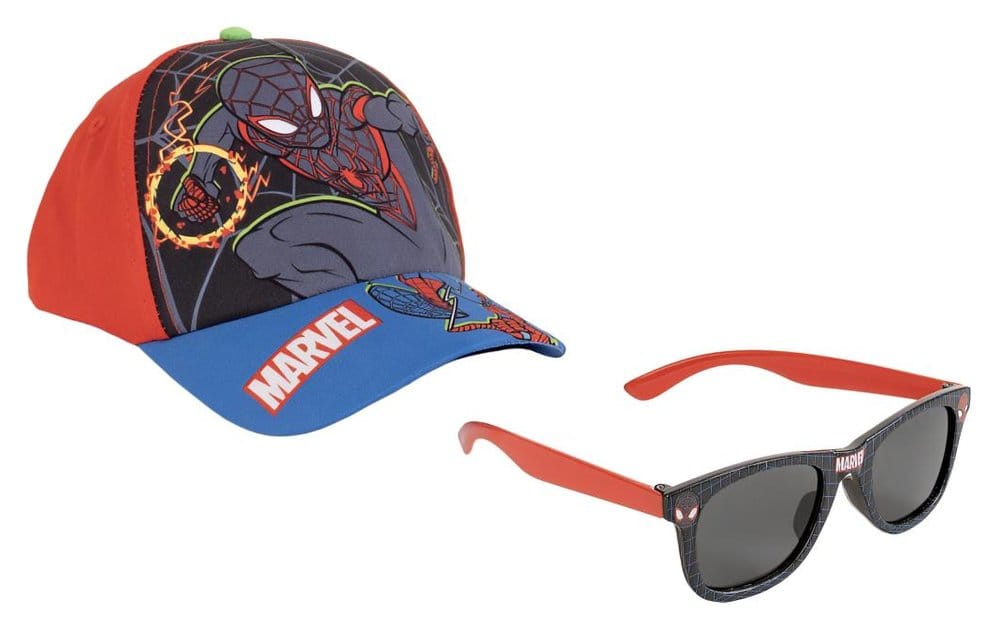 Marvel Cap & Sonnenbrille Set Spider-Man Miles 53 cm Image 1