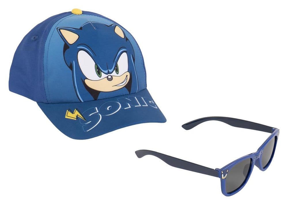 Sonic The Hedgehog Baseball Cap & Sonnenbrille Set 53 cm Image 1