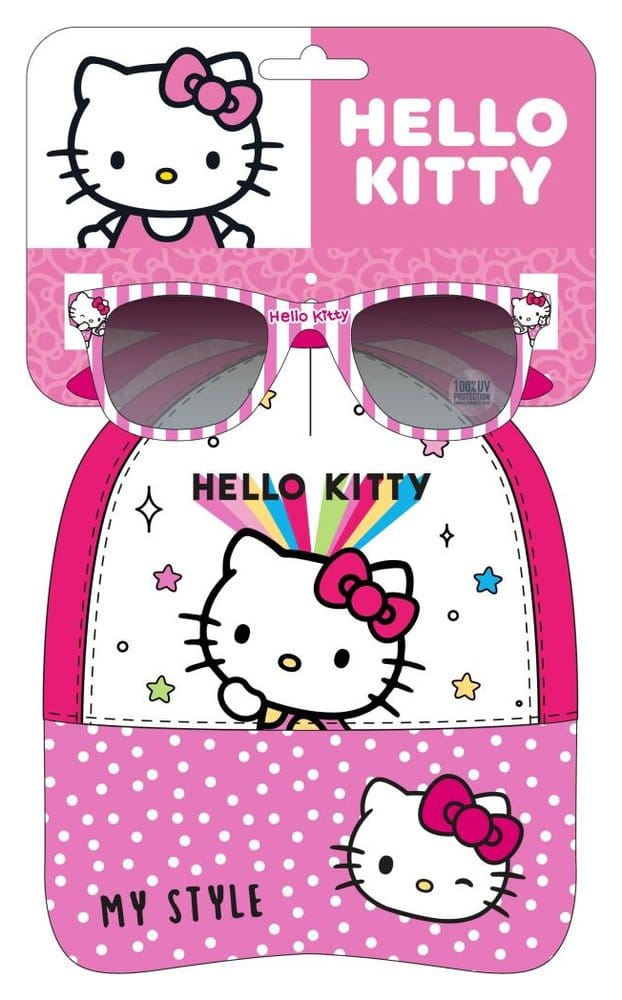 Sanrio Kappe & Sonnenbrille Set Hello Kitty A 53 cm Image 1