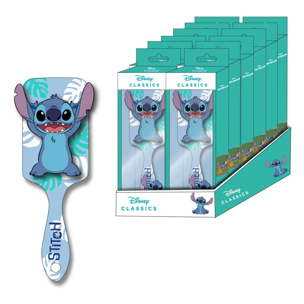 Lilo & Stitch Haarbürste Stitch Happy Image