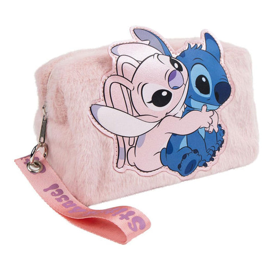Lilo & Stitch Kosmetiktasche Stitch & Angel Rosa Image