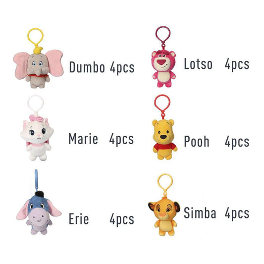 Disney Plüsch-Schlüsselanhänger 12 cm Sortiment (24) Image 2