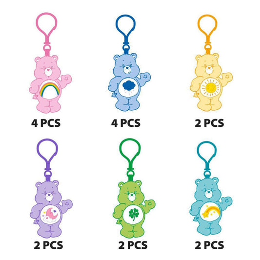 Die Glücksbärchis Plüsch-Schlüsselanhänger 12 cm Sortiment (16) Image 1