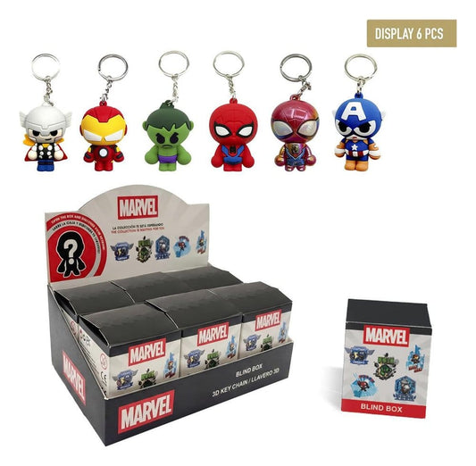 Marvel Avengers Schlüsselanhänger Blind Box Display (6) Image