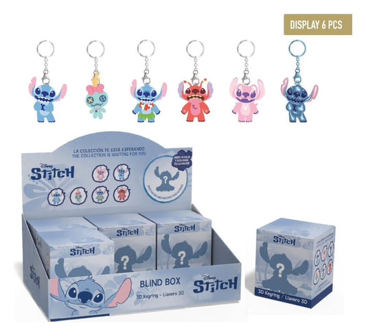 Disney Stitch Schlüsselanhänger Blind Box Display (6) Image