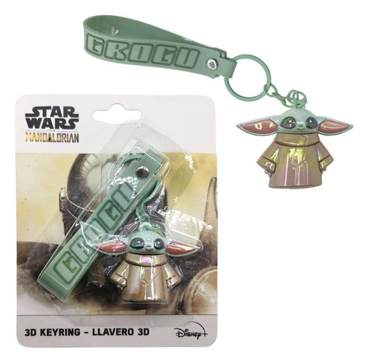 Star Wars 3D Schlüsselanhänger The Mandalorian Grogu Image