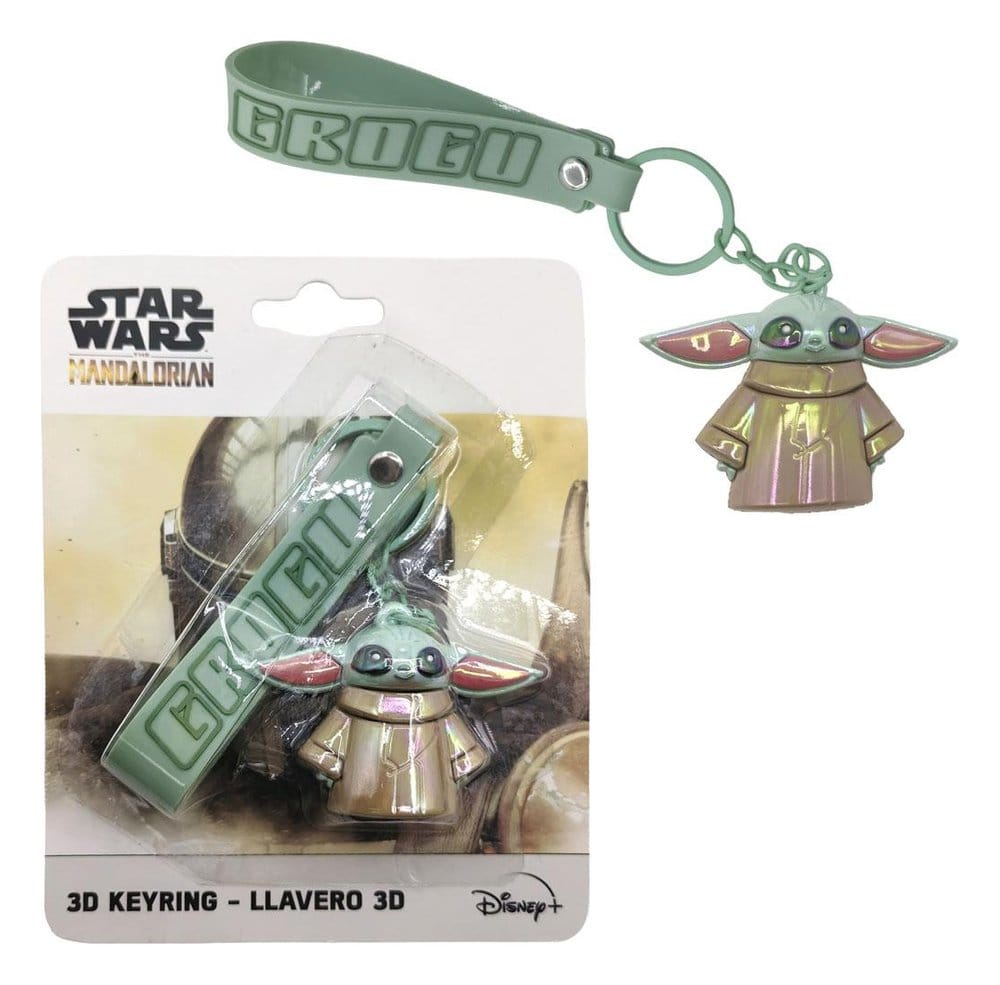 Star Wars 3D Schlüsselanhänger The Mandalorian Grogu Image
