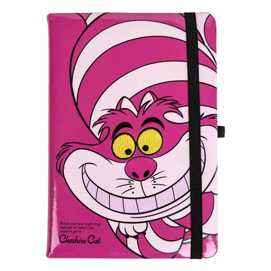 Disney Premium Notizbuch A5 Alice im Wunderland Grinsekatze Image