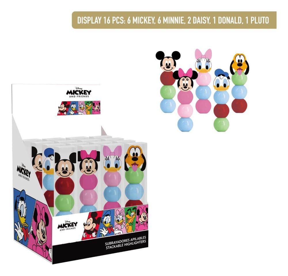 Disney Stapelbare Textmarker Display (16) Image