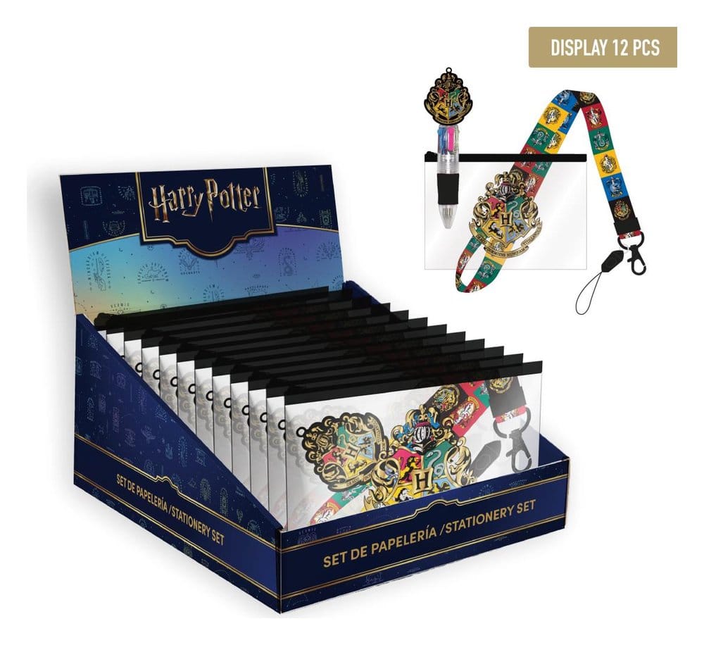 Harry Potter Schreibwaren-Set mit Anhänger Display (12) Image