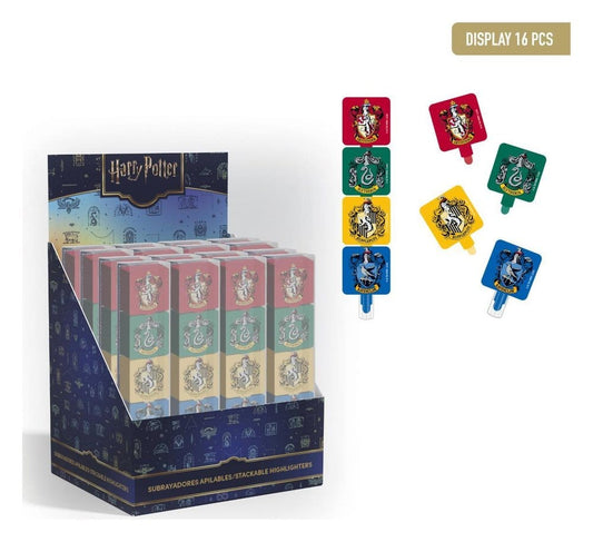Harry Potter Stapelbare Textmarker Display (16) Image