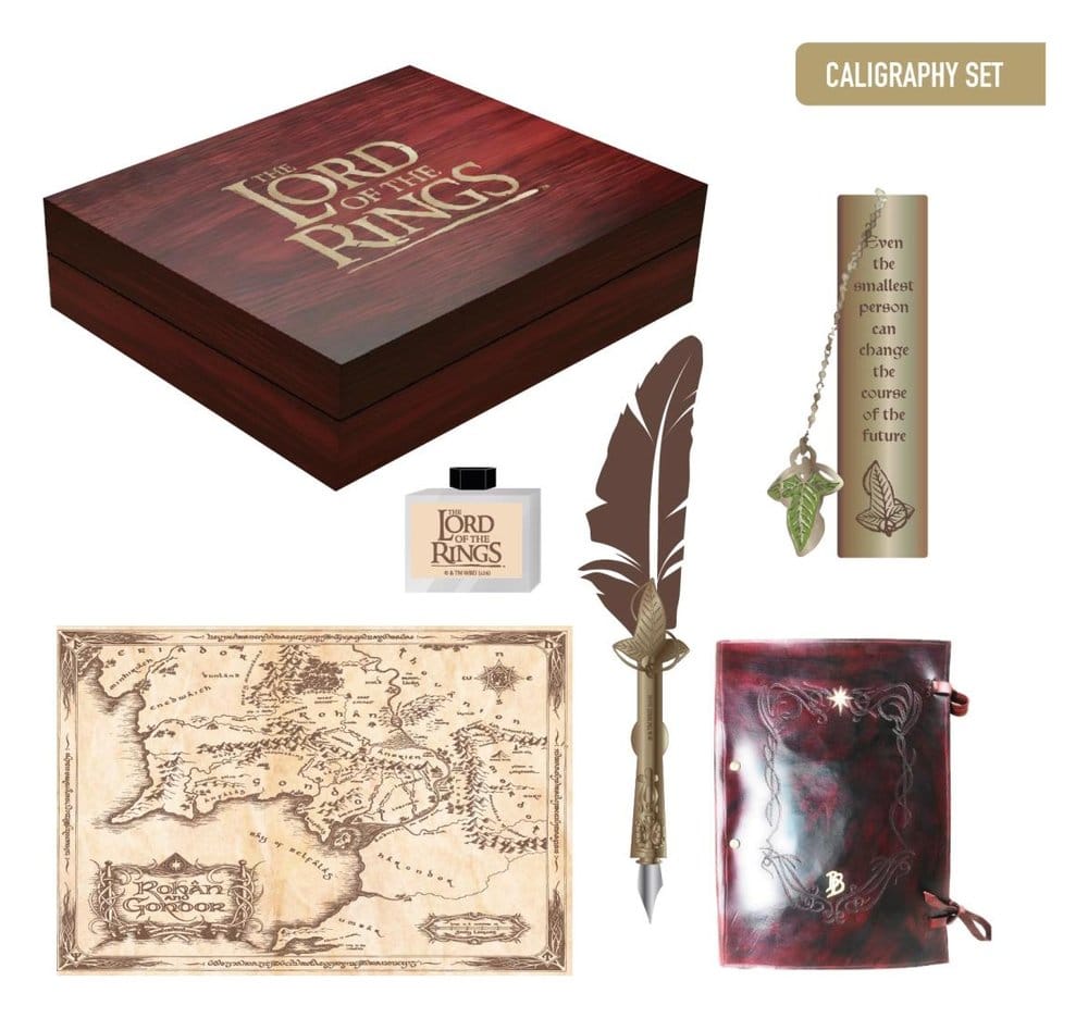 Der Herr der Ringe Kalligraphie Schreibwaren-Set Image