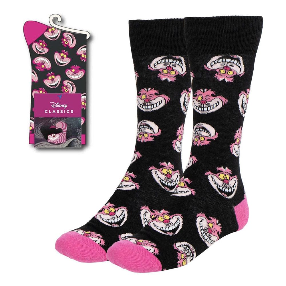 Disney Socken Alice im Wunderland Grinsekatze Faces 36-43 Image
