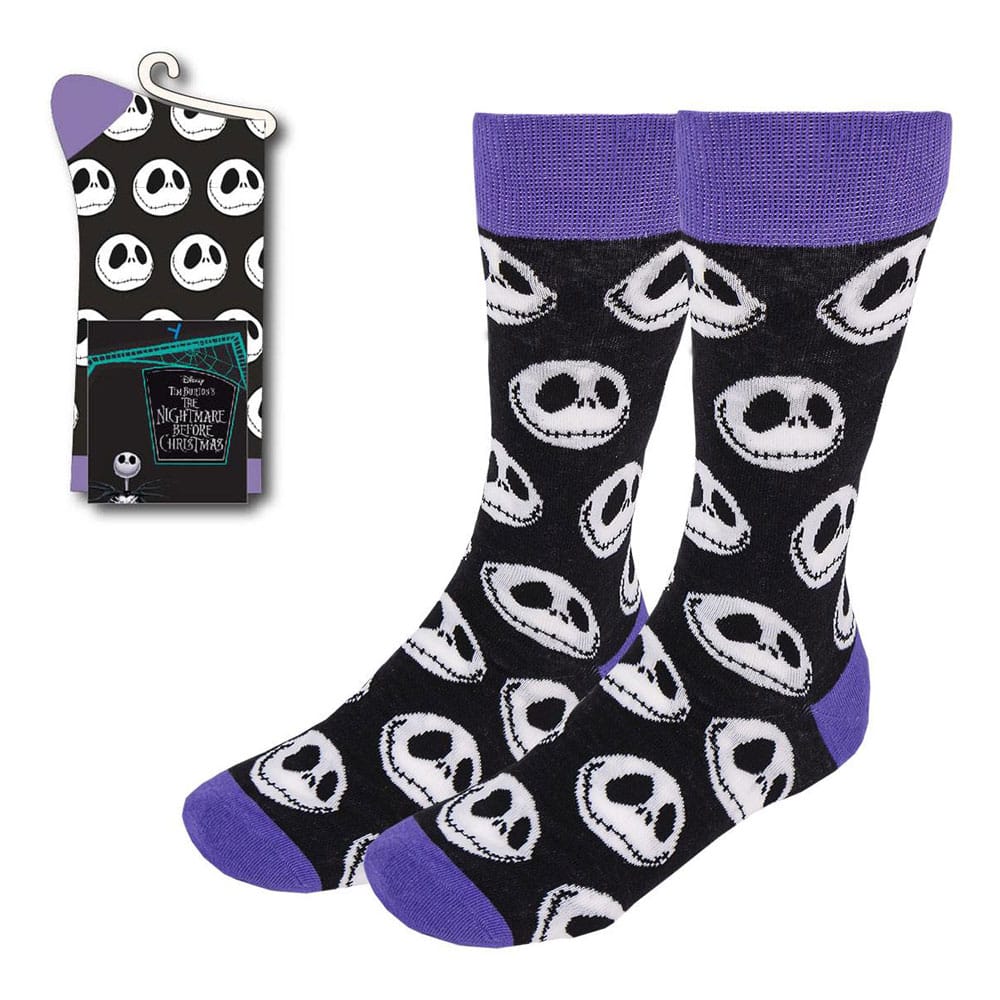 Nightmare before Christmas Socken Jack´s Face Purple 38-45 Image