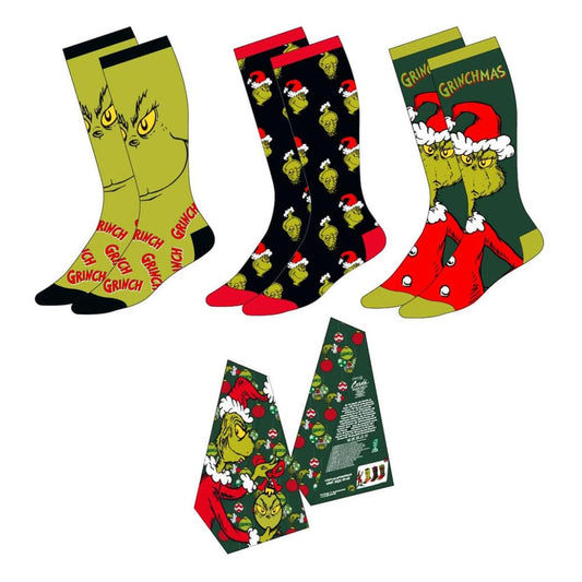 Der Grinch Socken 3er-Pack 38-45 Image