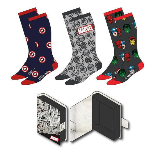 Marvel Socken 3er-Pack 38-45 Image