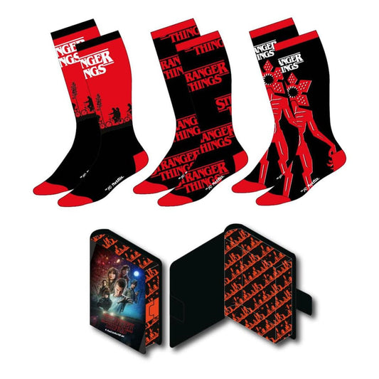 Stranger Things Socken 3er-Pack 38-45 Image