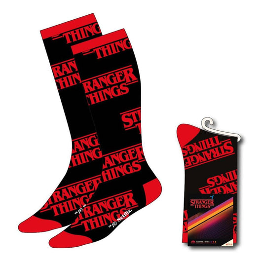 Stranger Things Socken Logo 38-45 Image
