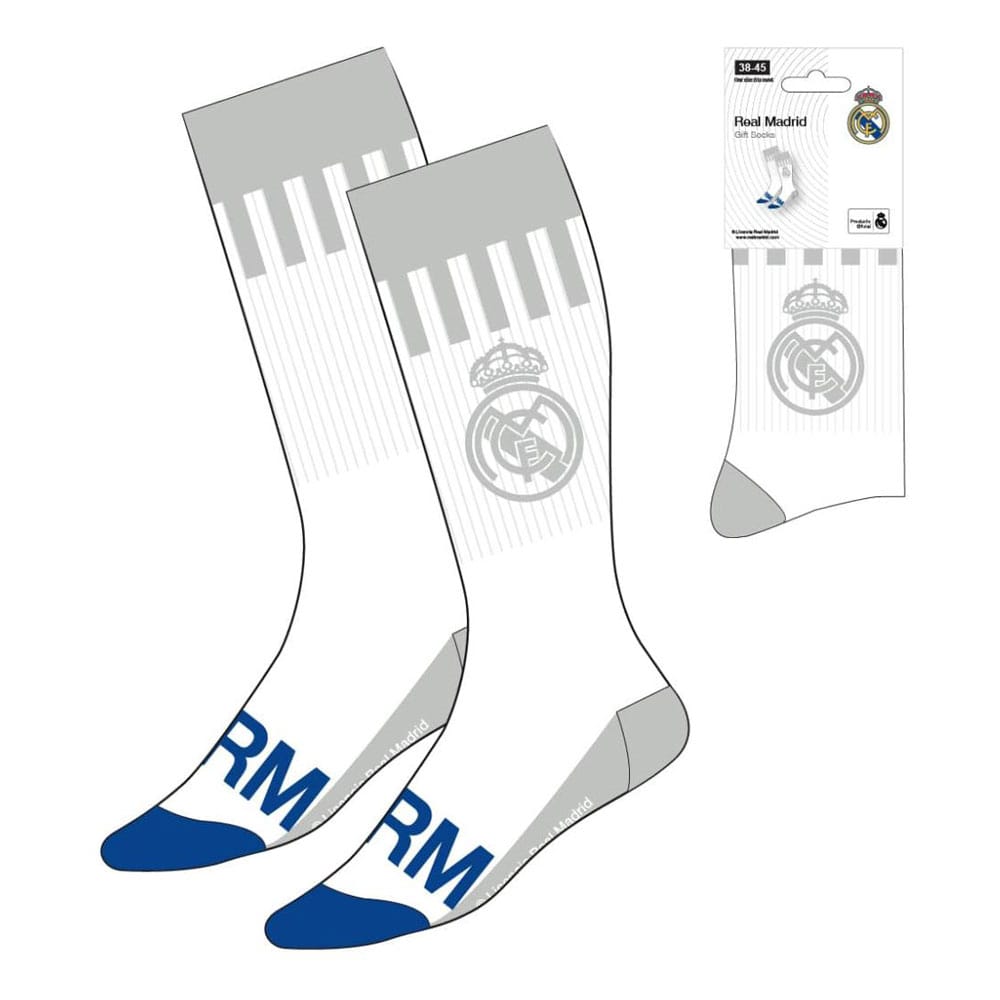 Fußball Socken Real Madrid White 38-45 Image