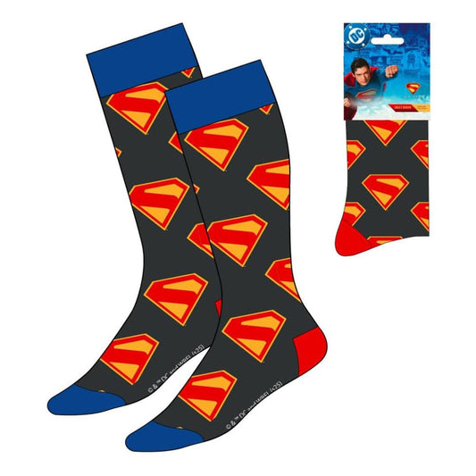 DC Comics Socken Superman Logo Blue & Red 38-45 Image