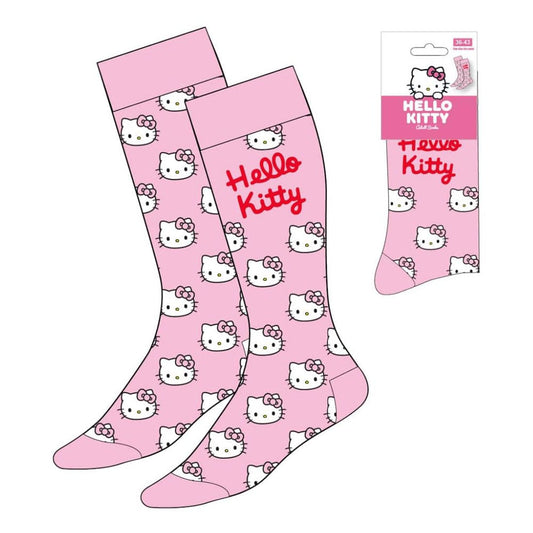 Sanrio Socken Hello Kitty Face Pink 36-43 Image