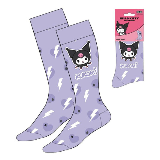 Sanrio Socken Kuromi Purple 36-43 Image