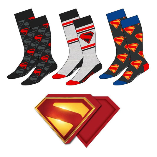 DC Comics Socken 3er-Pack Superman 38-45 Image