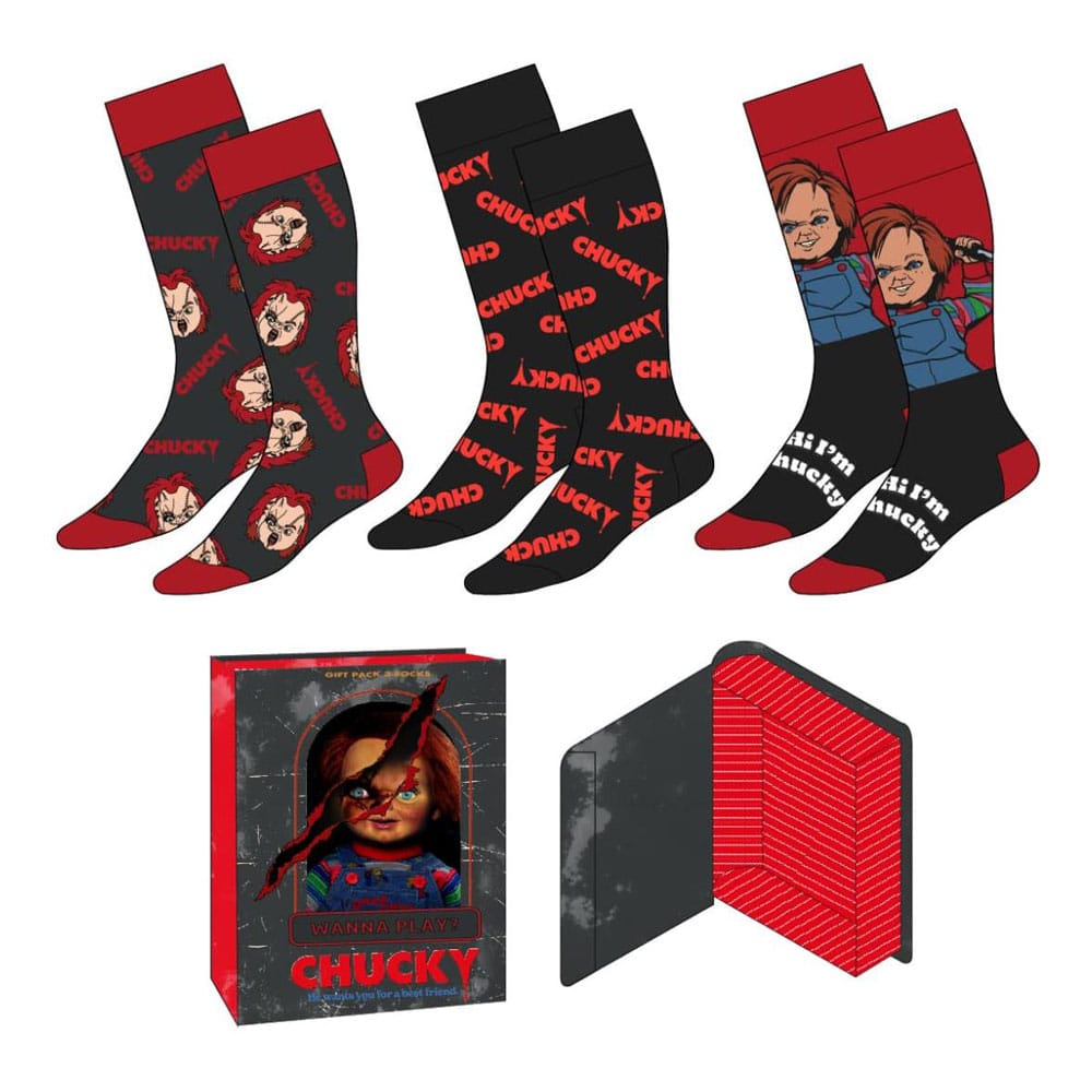 Chucky Socken 3er-Pack 38-45 Image