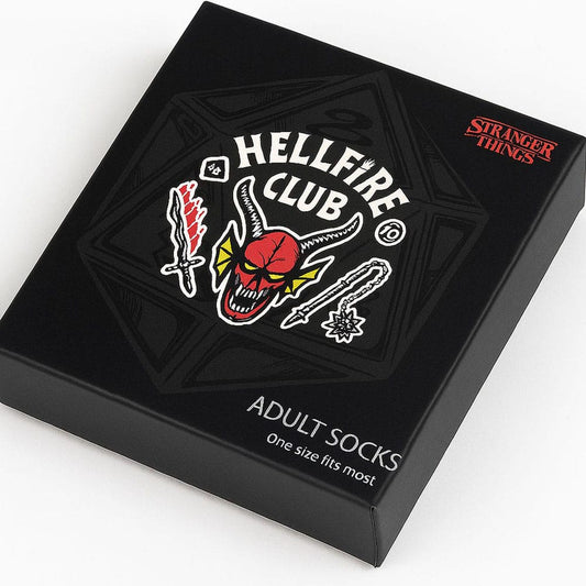 Stranger Things Socken 3er-Pack 38-45 Hellfire Club Image 2