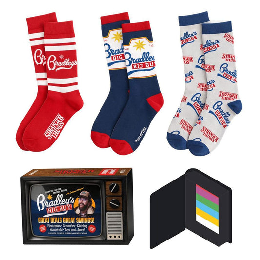 Stranger Things Socken 3er-Pack 38-45 Bradley´s Big Buy Image 1
